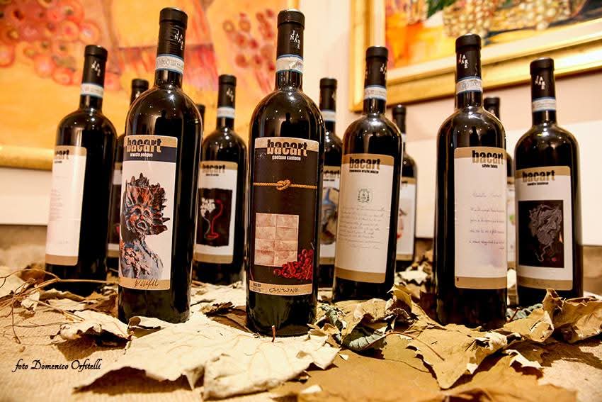 Bottiglie Vino d'Artista
